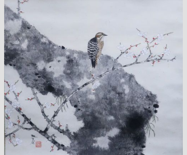 小杉放庵、【花坂爺々】、希少な大判額装用画集より、新品高級額装付 杉山寧、【水】、希少な額装用画集より、新品額装付、状態良好