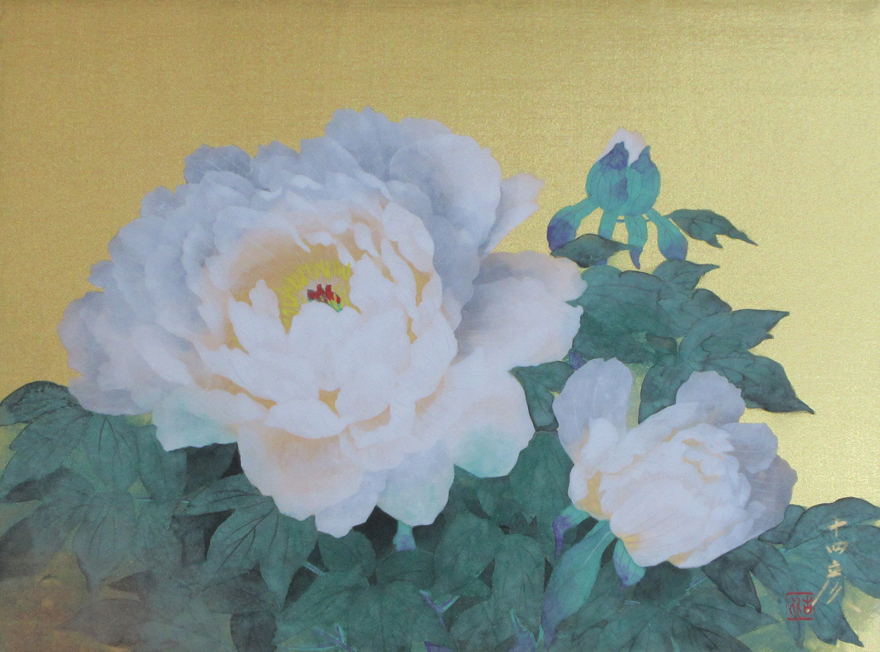牡丹／大矢十四彦 (リトグラフ版画)（◎最新入荷作品紹介 > 19
