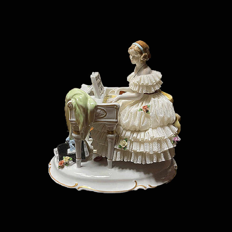 フィギュリン | アイリッシュドレスデン 買取・作品 | 中国美術・西洋