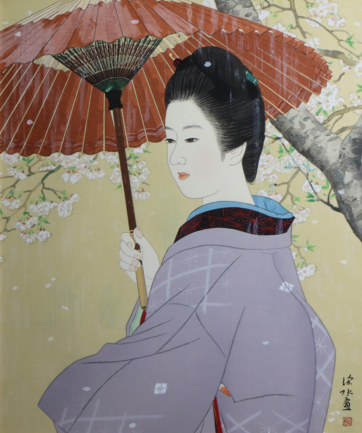 春雨 | 伊東深水 買取・作品 | 日本画、絵画高額査定はアート