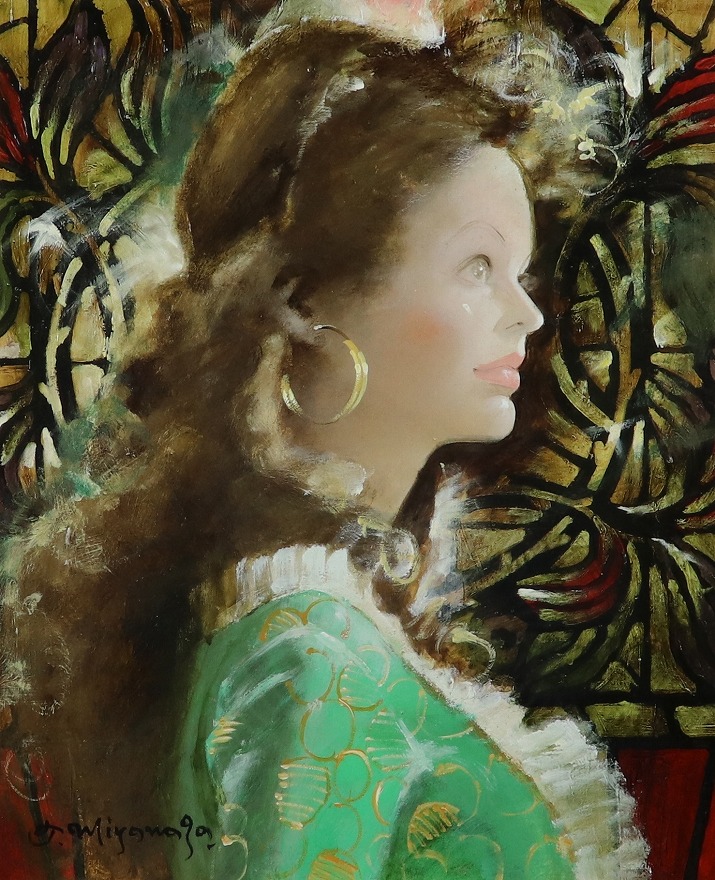 讃 | 宮永岳彦 買取・作品 | 洋画、絵画高額査定はアート買取協会