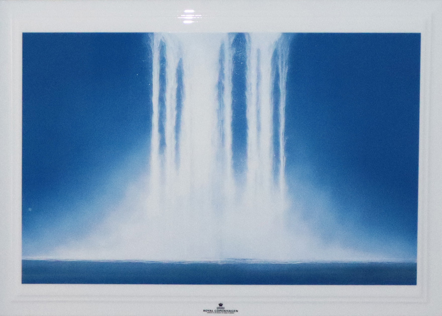 ロイヤルコペンハーゲン 千住博　流星　陶板画　額装無し ロイヤルコペンハーゲン 千住博 流星 陶板画 額装無し - メルカリ