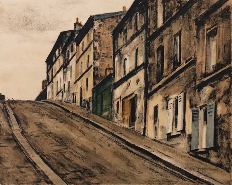 ベルヴィル | 荻須高徳 買取・作品 | 洋画、絵画高額査定はアート買取協会