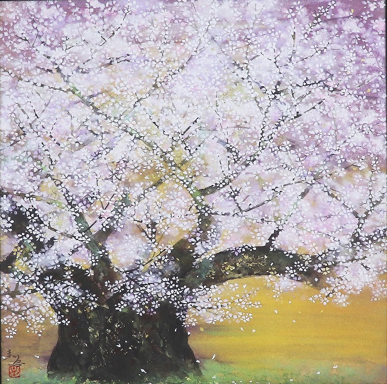 淡墨桜 | 木村圭吾 買取・作品 | 日本画、絵画高額査定はアート買取協会