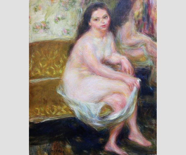 光と静けさをまとう人物画──伊藤清永