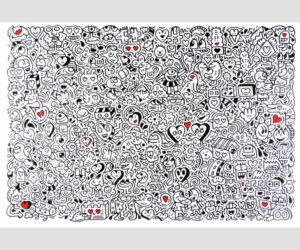 世界を塗りつぶす“落書き”アート──Mr Doodleが私たちに教えてくれること