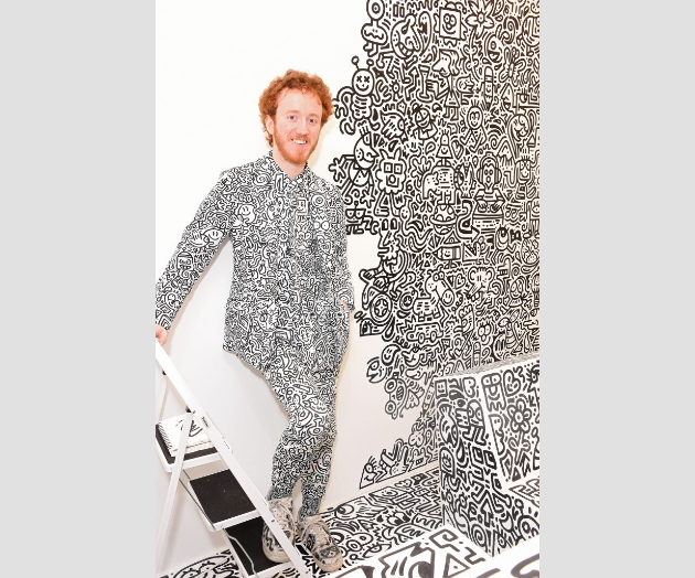 世界を塗りつぶす“落書き”アート──Mr Doodleが私たちに教えてくれること