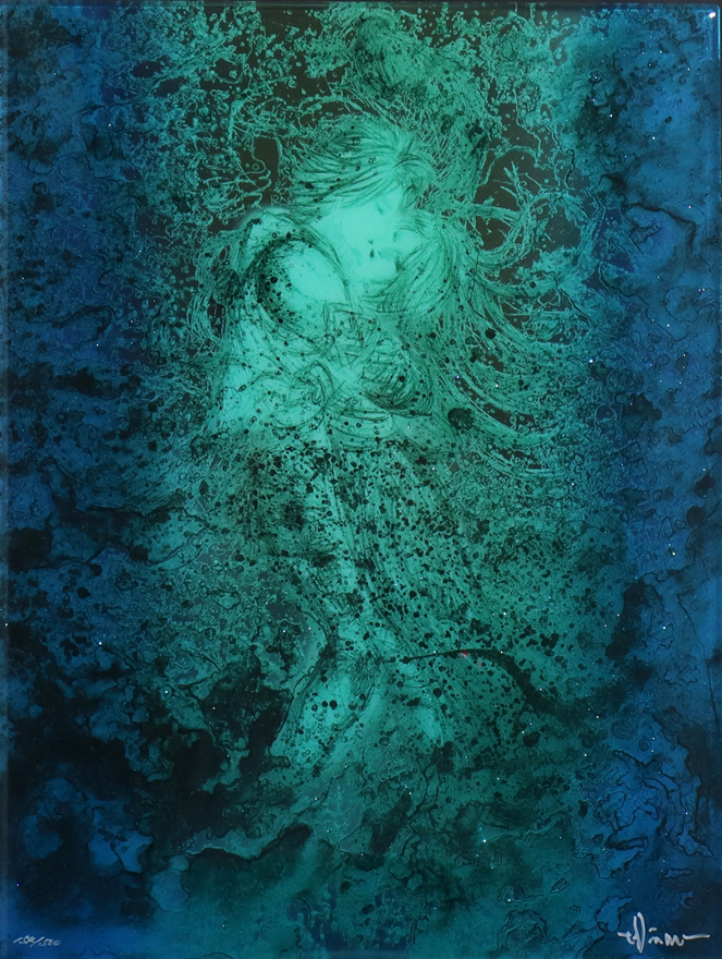 水夢（MIRROR） | 天野喜孝 買取・作品 | インテリアアート、絵画高額