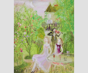 音楽が聞こえてくる絵画─織田広比古