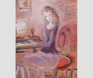 音楽が聞こえてくる絵画─織田広比古