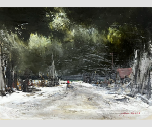 赤が浮かび上がる北国の海 ― 葛西四雄という存在