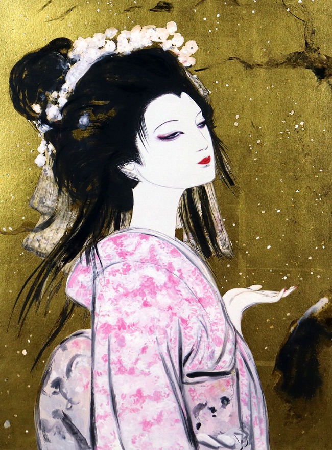 桜姫 | 天野喜孝 買取・作品 | インテリアアート、絵画高額査定は