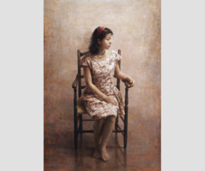 静けさと気配をまとう女性像 ─ 木原和敏「ひととき」を手がかりに