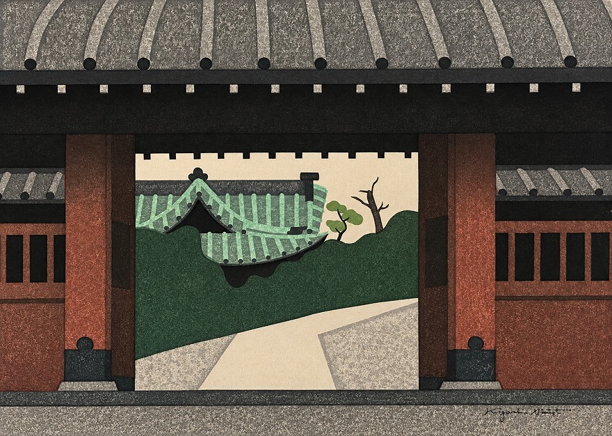 門 おんめさま 鎌倉 | 斎藤清 買取・作品 | 洋画、絵画高額査定は