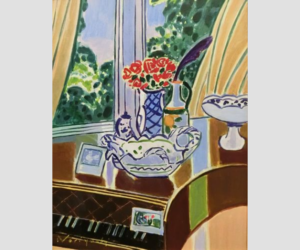 窓辺に光が差し、音楽が聞こえる　坂口紀良が描いた南欧の風景